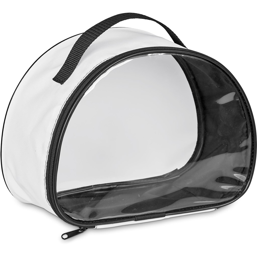 Pre-Production Sample Hoppla Aloe Toiletry Bag With PVC Front Window - Image 4
