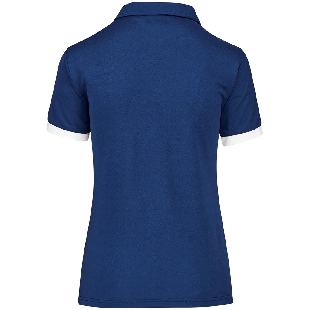 Ladies Contest Golf Shirt - Navy - Image 4