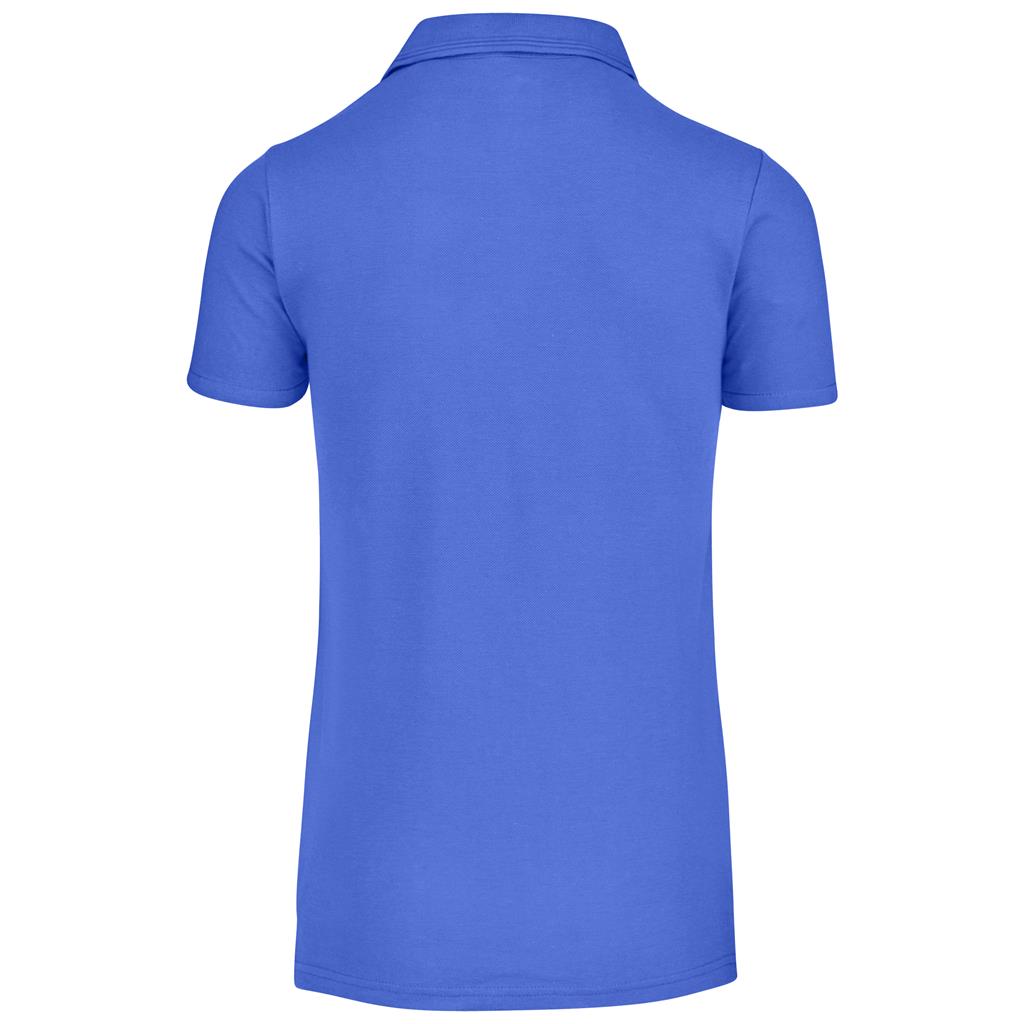 Mens Hacker Golf Shirt - Blue - Image 4