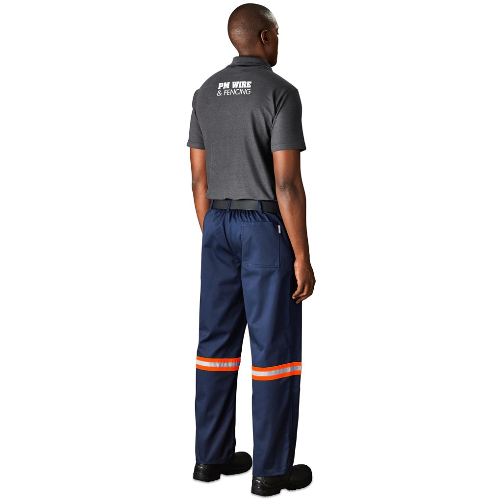 Site Premium Polycotton Pants - Reflective Legs - Orange Tape - Image 5