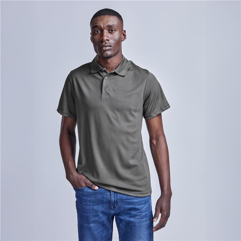 Mens Distinct Golf Shirt - Image 4