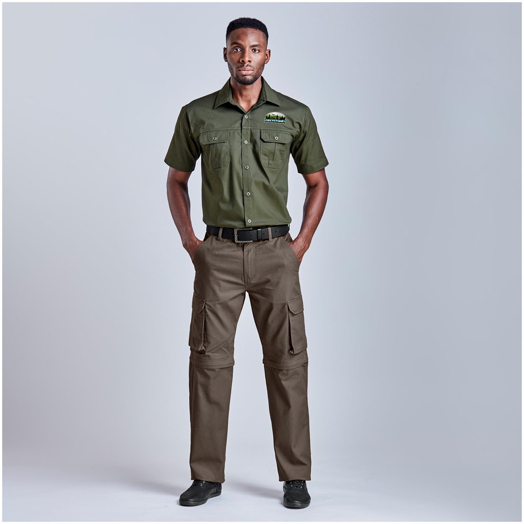 Mens Cargo Zip Off Pants - Image 5