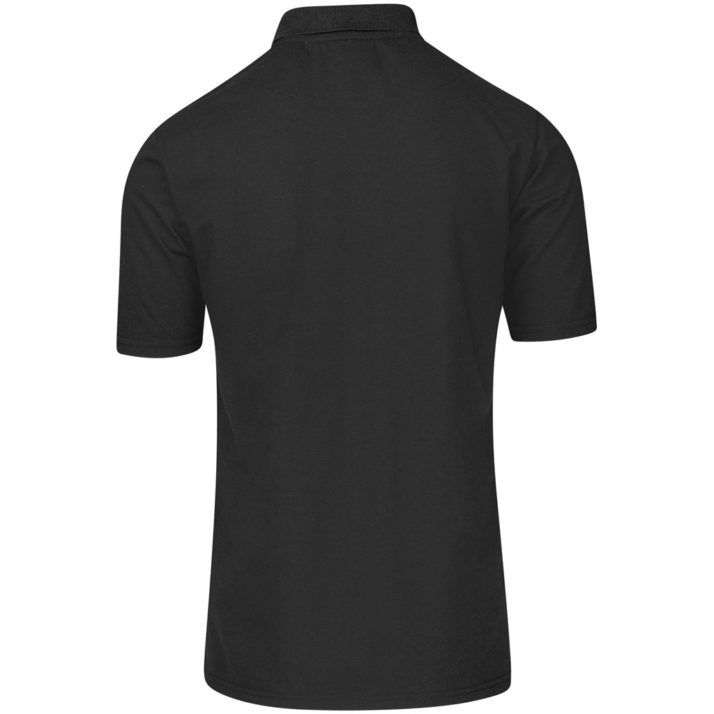 Mens Solo Golf Shirt - White - Image 4