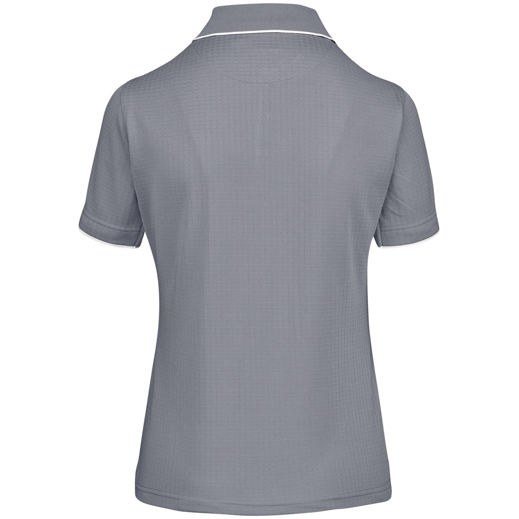Ladies Elite Golf Shirt - Grey - Image 5