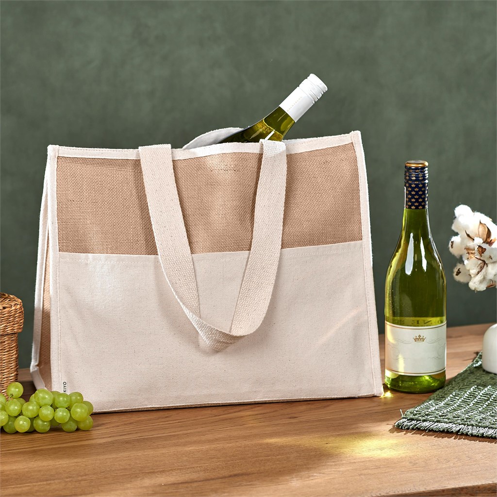 Okiyo Zetsuen Jute & Cotton 30-Can Cooler - Image 5