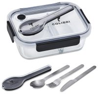 Serendipio Mealmate Lunch Box & Cutlery Set