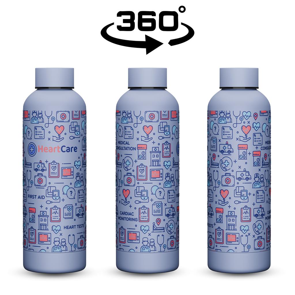 Kooshty Bermuda Recycled Stainless Steel Water Bottle – 800ml - Image 5