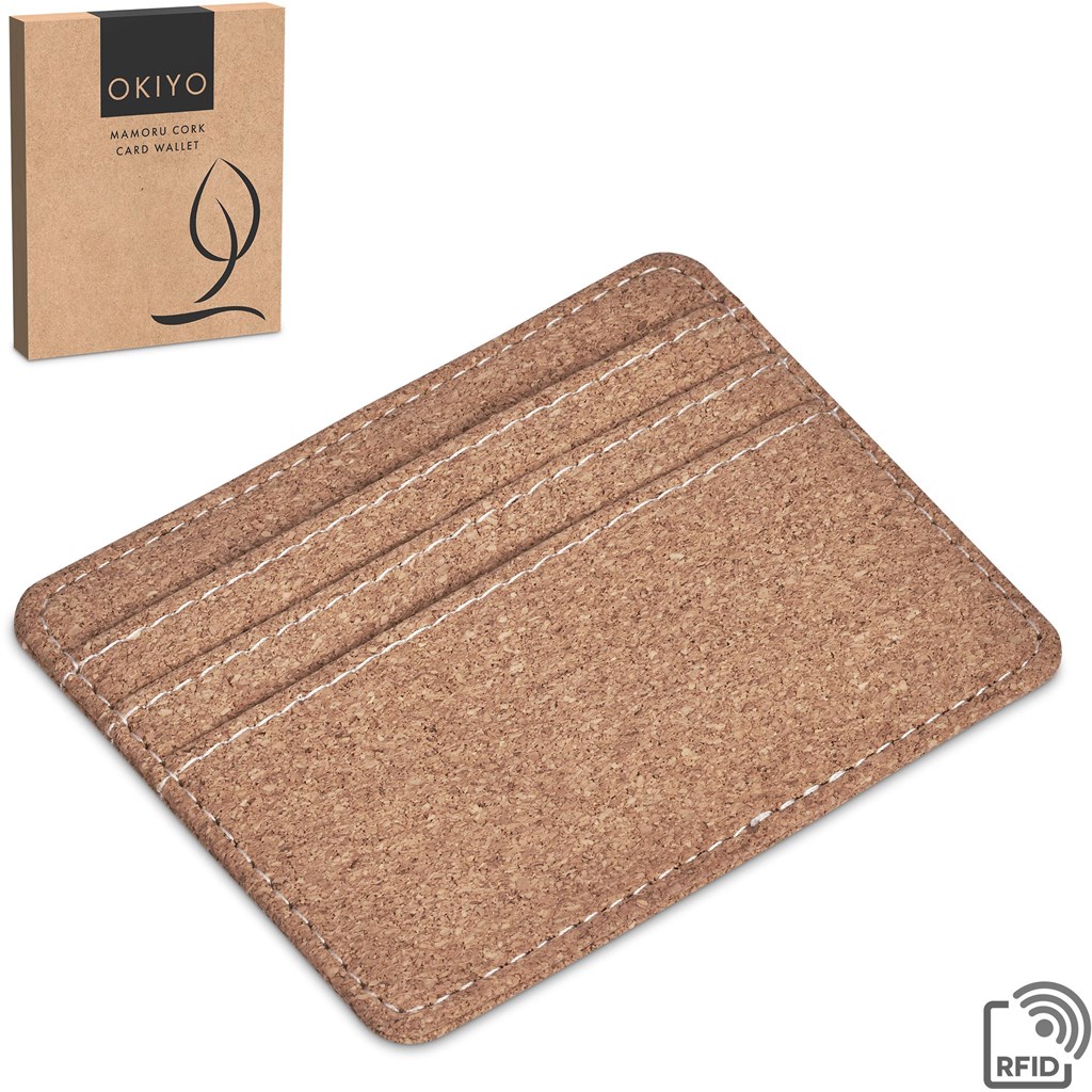 Okiyo Mamoru Cork Card Wallet - Image 5
