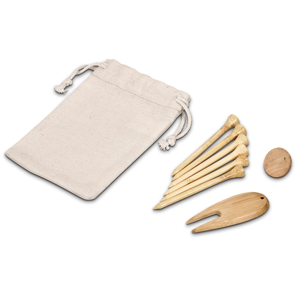 Okiyo Nikko Bamboo Golf Accessories Set - Image 5