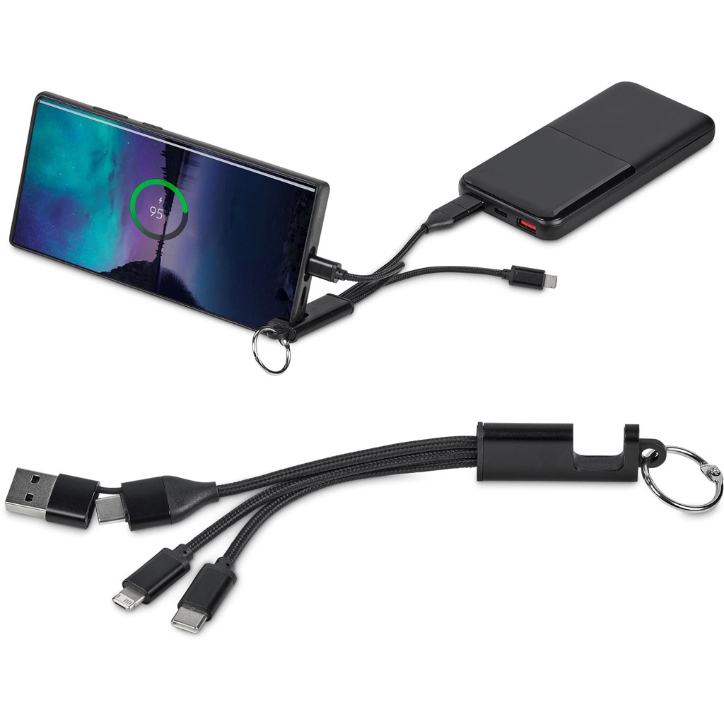 Altitude Furban 4-in-1 Charging Cable with Phone Stand - Image 5