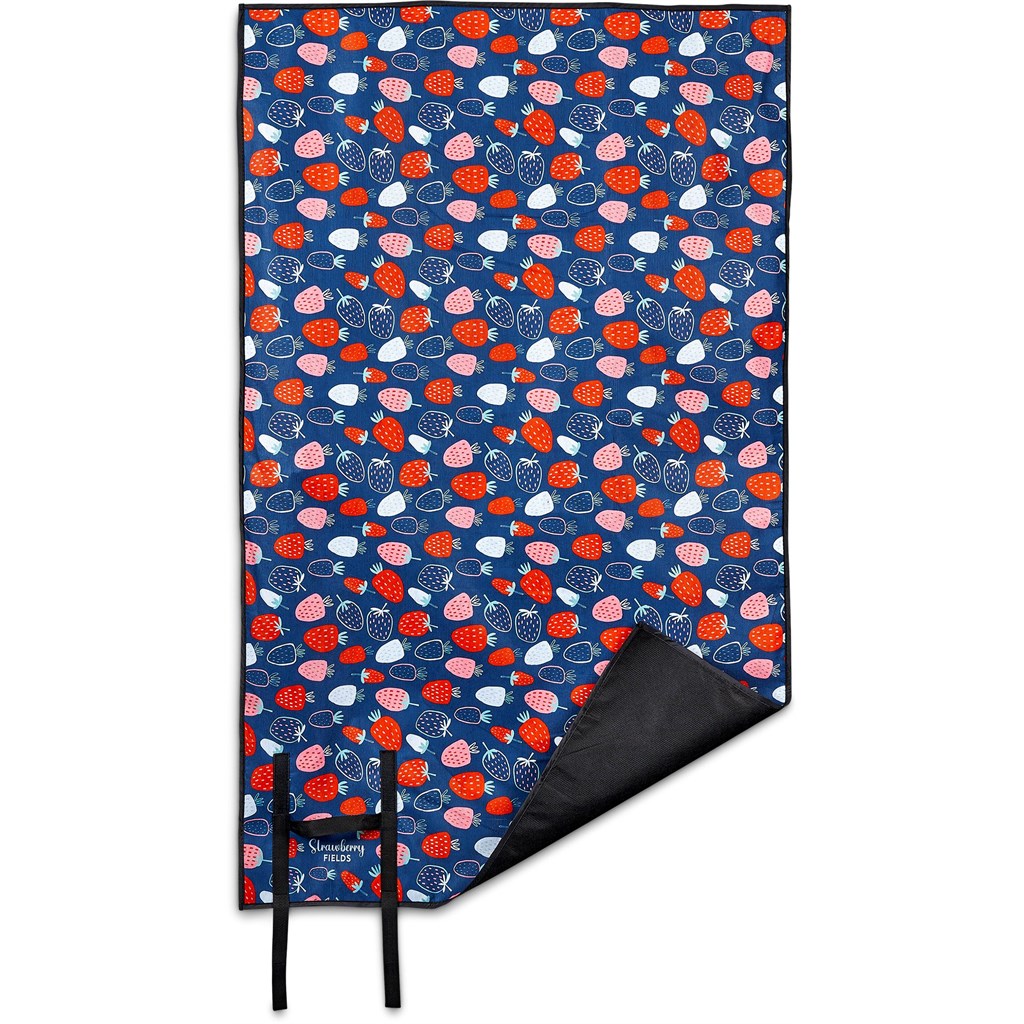 Pre-Printed Sample Hoppla Ivory Recycled PET Picnic Mat - Image 5