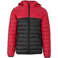 Mens Kyoto Two-Tone Jacket - Black Red