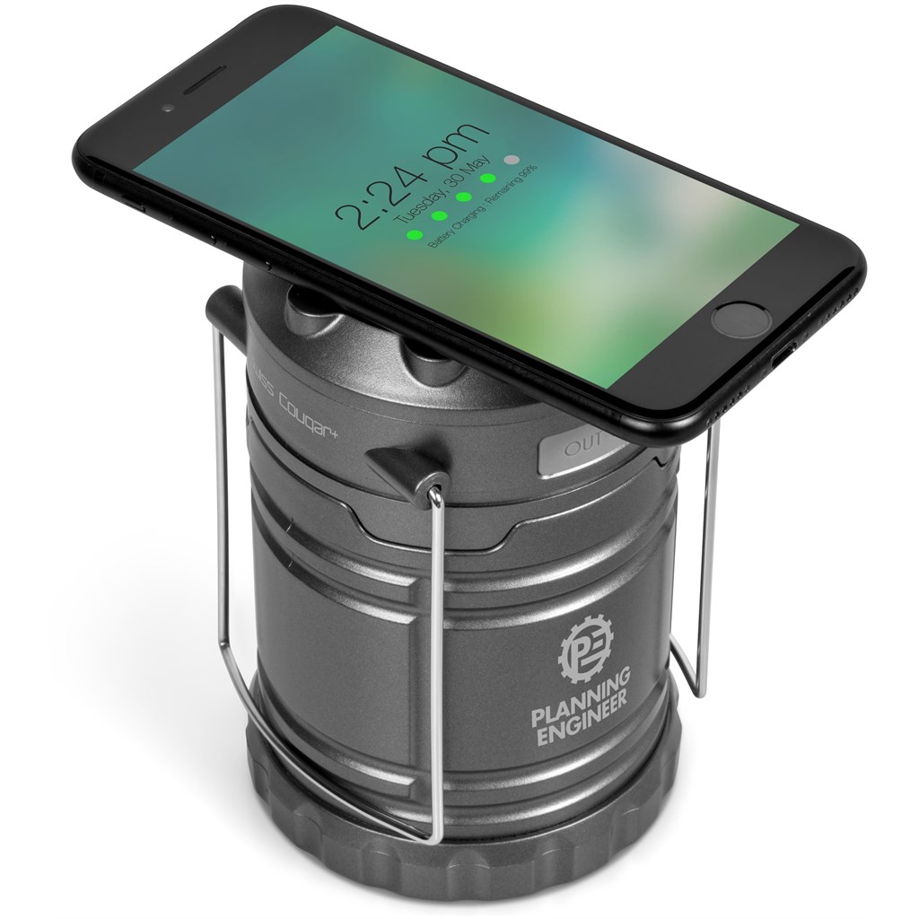Swiss Cougar Cape Town Lantern & Wireless Charging Power Bank - 4,000mAh - Image 5