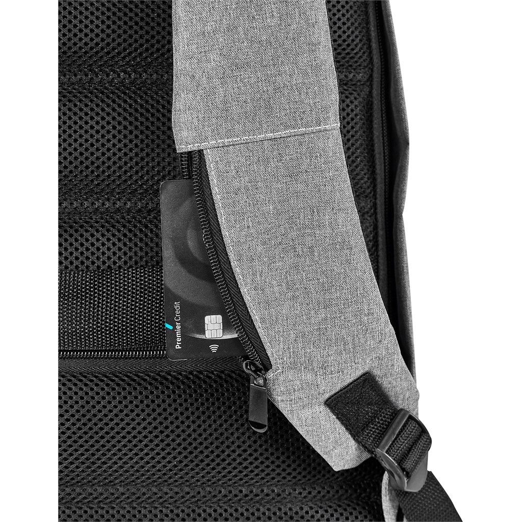 Swiss Cougar Tallinn Anti-Theft Recycled PET Laptop Backpack - Image 6